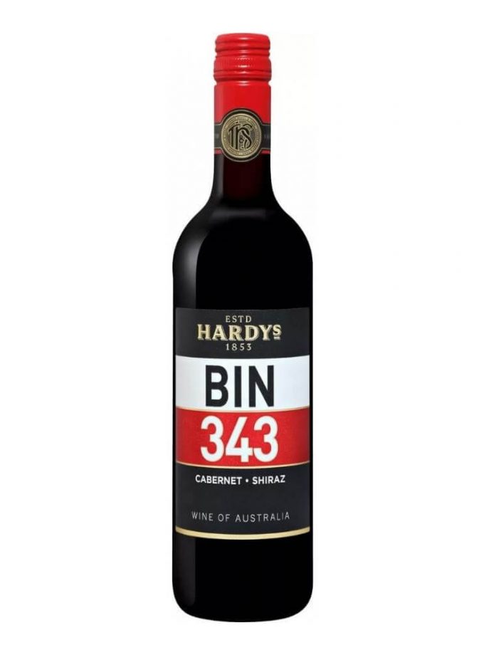 Hardy´s Bin 343 Cabernet-shiraz